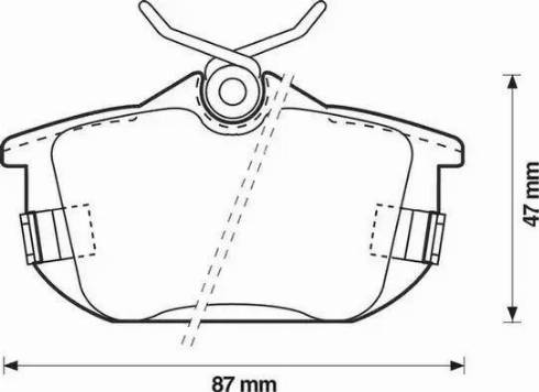 Stop 571941S - Тормозные колодки, дисковые, комплект autospares.lv