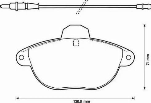 Stop 571903S - Тормозные колодки, дисковые, комплект autospares.lv