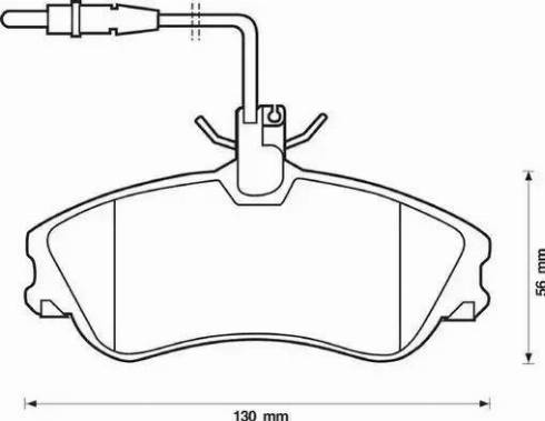 Stop 571919S - Тормозные колодки, дисковые, комплект autospares.lv