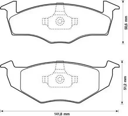 Stop 571915S - Тормозные колодки, дисковые, комплект autospares.lv