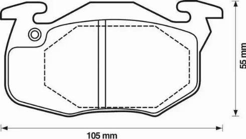 Stop 571911S - Тормозные колодки, дисковые, комплект autospares.lv