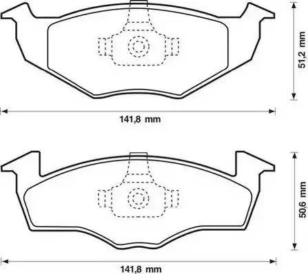 Stop 571923S - Тормозные колодки, дисковые, комплект autospares.lv