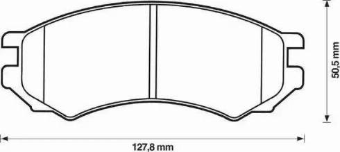 Stop 571400S - Тормозные колодки, дисковые, комплект autospares.lv