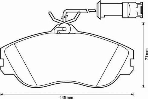 Stop 571402S - Тормозные колодки, дисковые, комплект autospares.lv