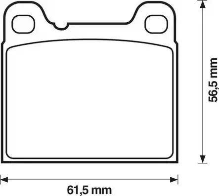 Stop 571417S - Тормозные колодки, дисковые, комплект autospares.lv