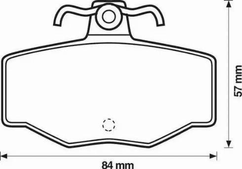 Stop 571421S - Тормозные колодки, дисковые, комплект autospares.lv