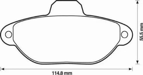 Stop 571528S - Тормозные колодки, дисковые, комплект autospares.lv