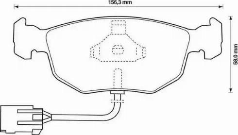 Stop 571851S - Тормозные колодки, дисковые, комплект autospares.lv