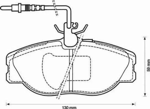 Stop 571838S - Тормозные колодки, дисковые, комплект autospares.lv