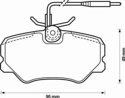 Stop 571359S - Тормозные колодки, дисковые, комплект autospares.lv