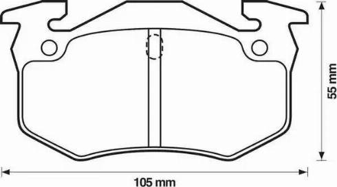 Stop 571334S - Тормозные колодки, дисковые, комплект autospares.lv