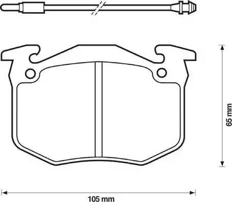 Stop 571262S - Тормозные колодки, дисковые, комплект autospares.lv