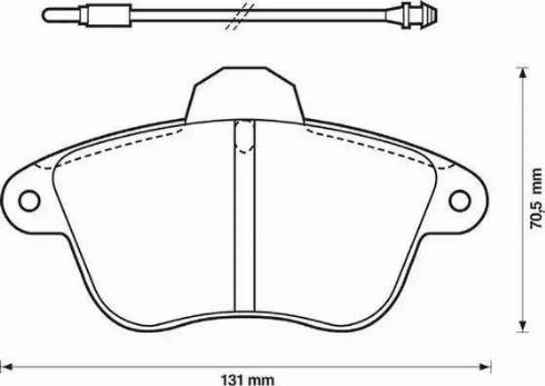 Stop 571741S - Тормозные колодки, дисковые, комплект autospares.lv