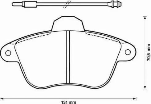 Stop 571733S - Тормозные колодки, дисковые, комплект autospares.lv