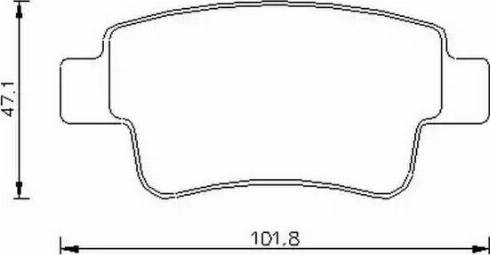 Stop 573166S - Тормозные колодки, дисковые, комплект autospares.lv