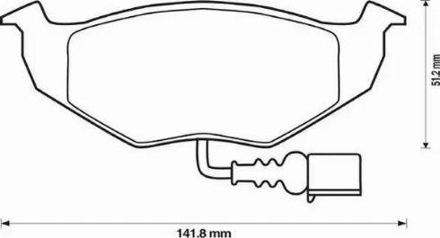 Stop 573111S - Тормозные колодки, дисковые, комплект autospares.lv