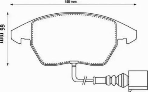 Stop 573128S - Тормозные колодки, дисковые, комплект autospares.lv