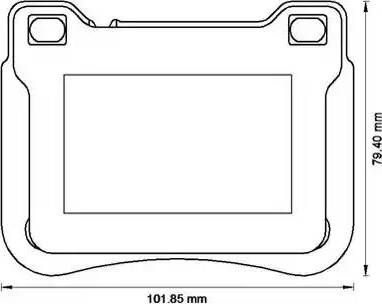 Stop 573177S - Тормозные колодки, дисковые, комплект autospares.lv