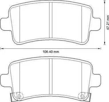 Stop 573313S - Тормозные колодки, дисковые, комплект autospares.lv