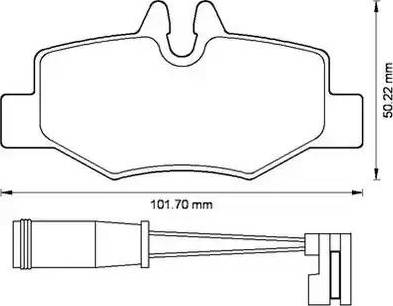 Stop 573222S - Тормозные колодки, дисковые, комплект autospares.lv