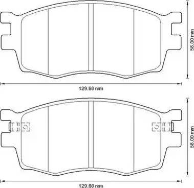 Stop 572593S - Тормозные колодки, дисковые, комплект autospares.lv