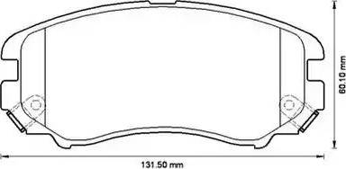 Stop 572514S - Тормозные колодки, дисковые, комплект autospares.lv