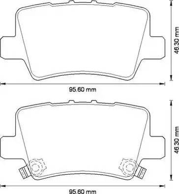 Stop 572580S - Тормозные колодки, дисковые, комплект autospares.lv