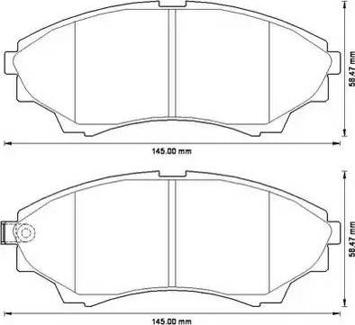 Stop 572572S - Тормозные колодки, дисковые, комплект autospares.lv