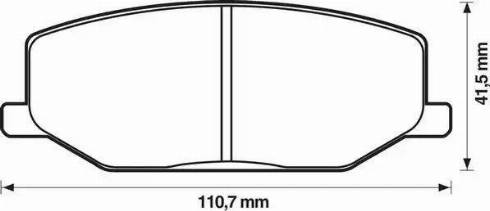 Stop 572226S - Тормозные колодки, дисковые, комплект autospares.lv