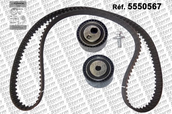 Storm 5550567 - Комплект зубчатого ремня ГРМ autospares.lv