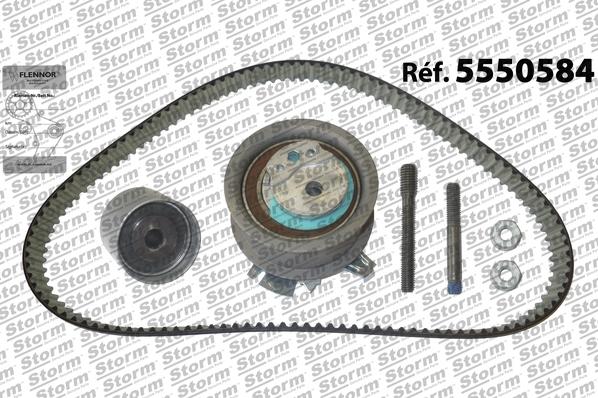 Storm 5550584 - Комплект зубчатого ремня ГРМ autospares.lv