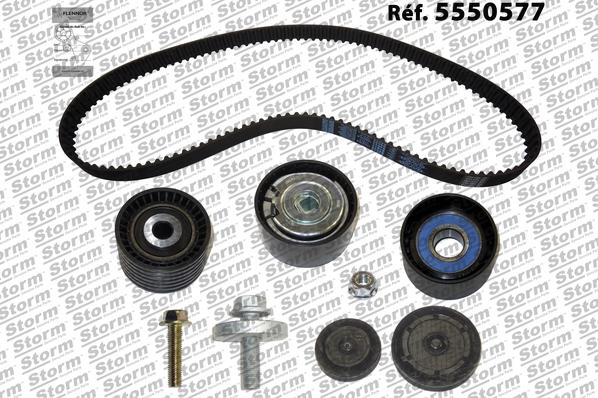 Storm 5550577 - Комплект зубчатого ремня ГРМ autospares.lv