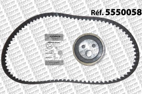 Storm 5550058 - Комплект зубчатого ремня ГРМ autospares.lv