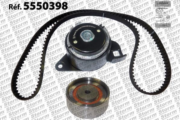 Storm 5550398 - Комплект зубчатого ремня ГРМ autospares.lv