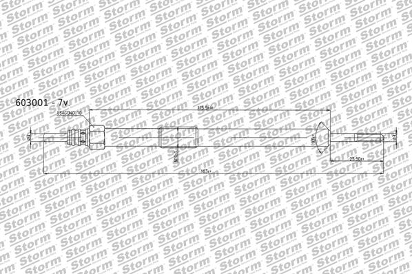 Storm 603001 - Свеча накаливания autospares.lv