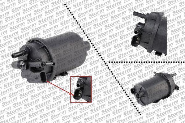 Storm F10312 - Топливный фильтр autospares.lv