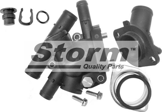 Storm F3624 - Термостат охлаждающей жидкости / корпус autospares.lv