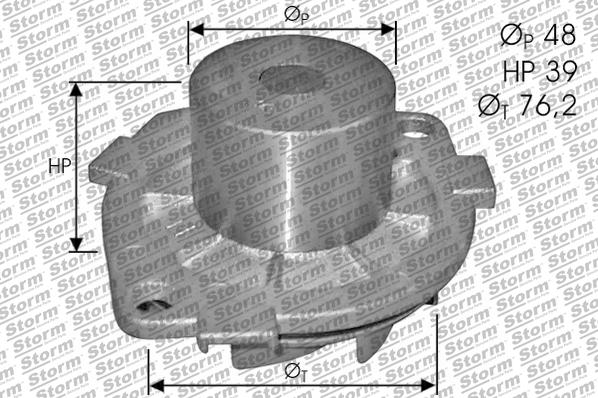 Storm PA10746 - Водяной насос autospares.lv