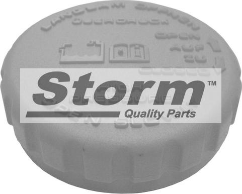 Storm TB160 - Крышка, резервуар охлаждающей жидкости autospares.lv