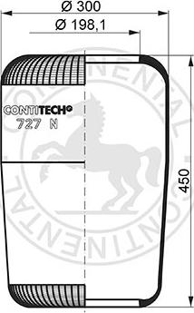 ST-Templin 04.010.6000.220 - Кожух пневматической рессоры autospares.lv