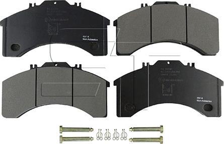 ST-Templin 03.120.8700.001 - Тормозные колодки, дисковые, комплект autospares.lv