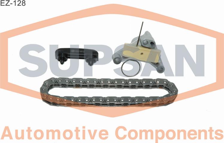 SUPSAN EZ-128 - Комплект цепи привода распредвала autospares.lv