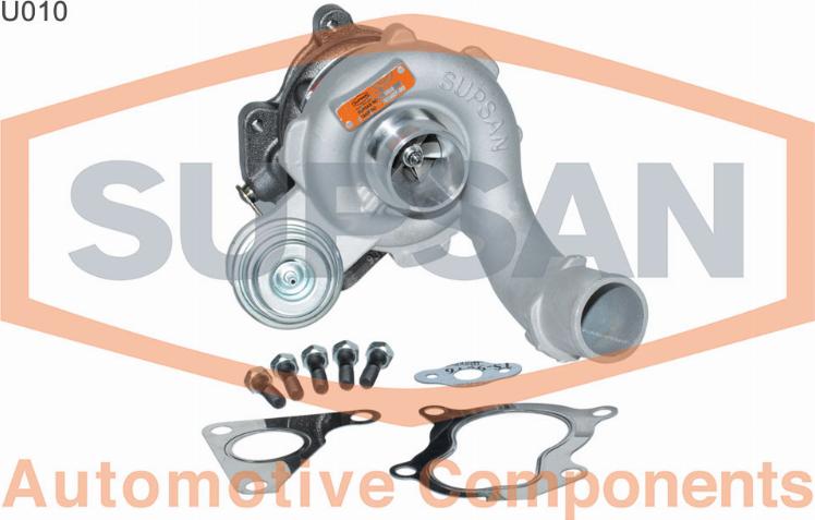 SUPSAN U010 - Турбина, компрессор autospares.lv