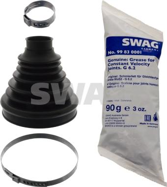 Swag 40 94 9879 - Пыльник, приводной вал autospares.lv