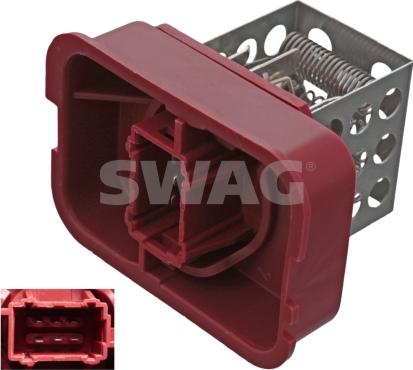 Swag 40 94 8926 - Сопротивление, реле, вентилятор салона autospares.lv