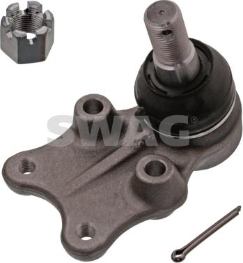 Swag 40 94 3323 - Шаровая опора, несущий / направляющий шарнир autospares.lv