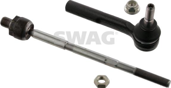 Swag 40 94 3728 - Рулевая тяга autospares.lv