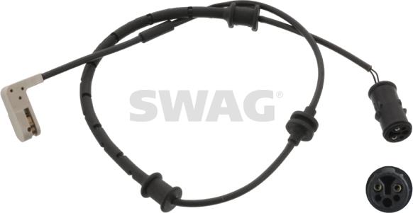 Swag 40 90 2918 - Сигнализатор, износ тормозных колодок autospares.lv