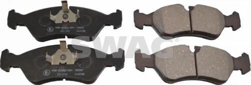 Swag 40 91 6030 - Тормозные колодки, дисковые, комплект autospares.lv