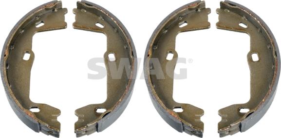 Swag 40 91 7459 - Комплект тормозов, ручник, парковка autospares.lv